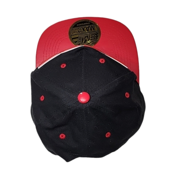 High Quality Max Headgear Hat Black Red DOPE Adjustable Snapback Cap - Picture 5 of 8